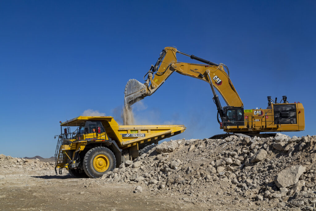 LHM excavator and truck 2025