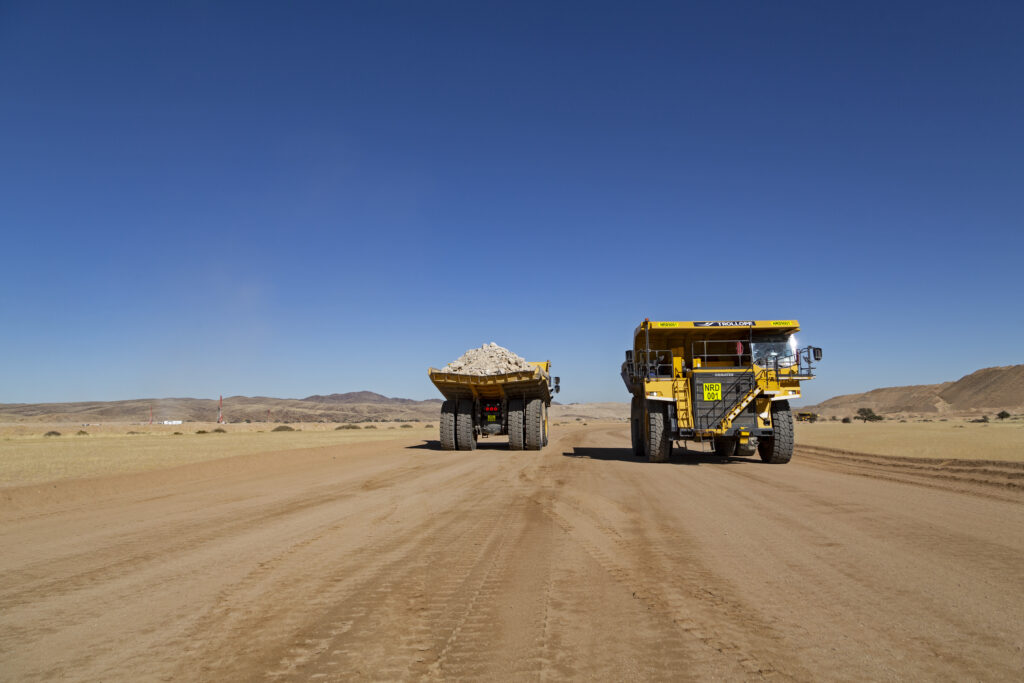 LHM haul trucks on road 2025
